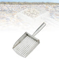Sand Scoop Handheld Comfortable Handle Digging Sieve Sand Sifter Shovel Metal for Metal Detecting Beach Underwater Seaside Clams Zpaxo Default Title