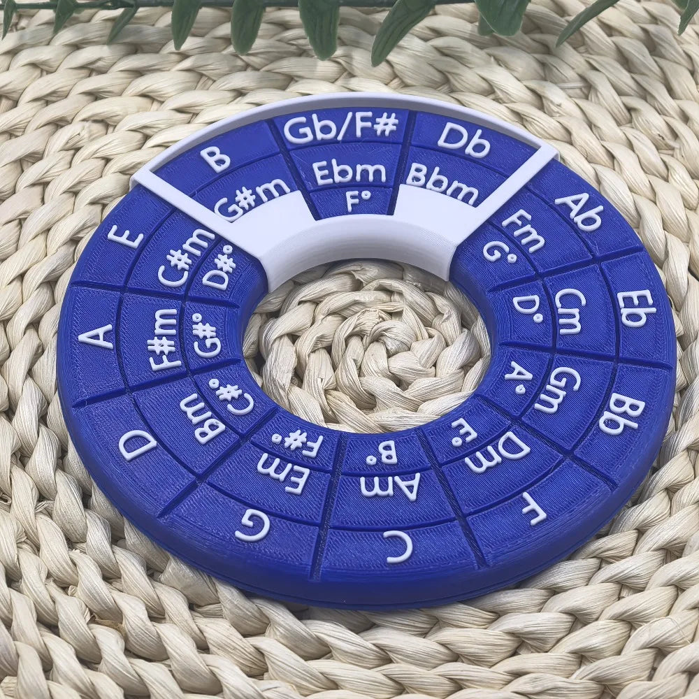 Large Plastic Pentatonic Circle Quick Tuning Memorization Aid Ideal