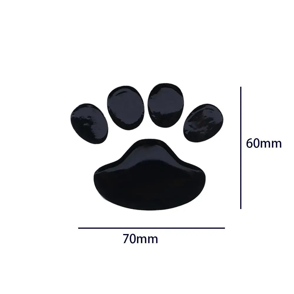 Bumper PVC Door Mirror Windshield Decals Autos Window Decal Footprint Zpaxo
