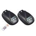Wireless Solar LED Flash Light Waterproof RGB Roof Strobe Lights Zpaxo 2Pcs Light