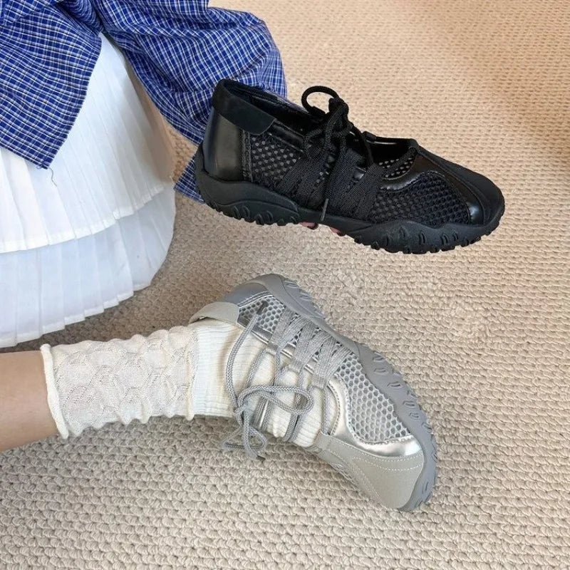 Mary Jane 2026 Spring Summer Mesh Breathable Casual High-style