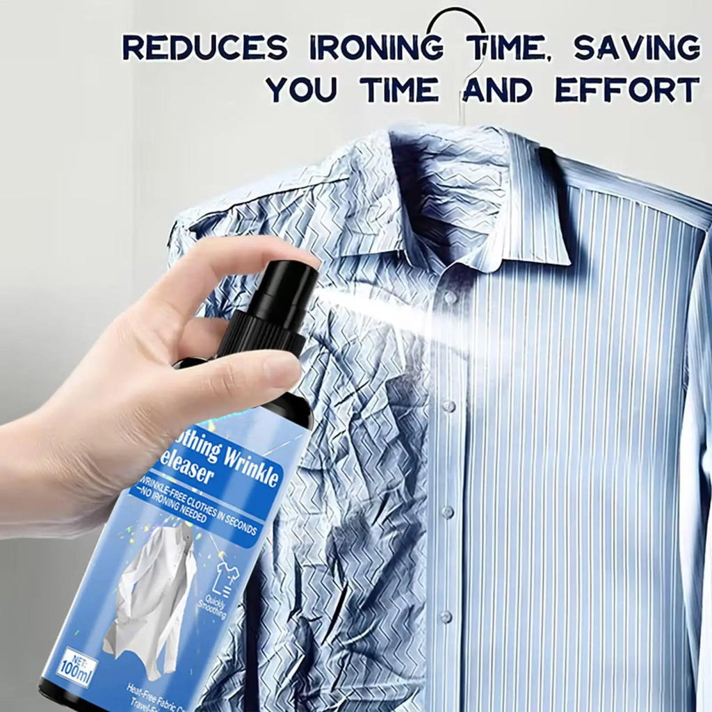 Wrinkle Remover Spray Anti Static Quick Dry Clothes Iron Travel