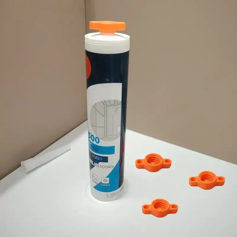 3-Pack Glue Bottle Sealing Caps – Durable Plastic Craft Caps