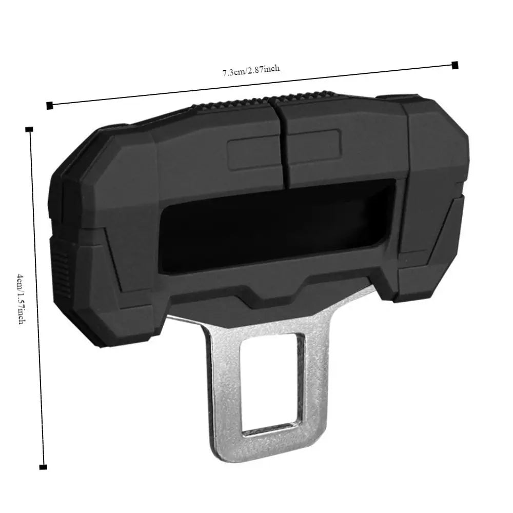 Anti Scratch Belt Buckle Covers Silicone Case Abnormal Noise Seat