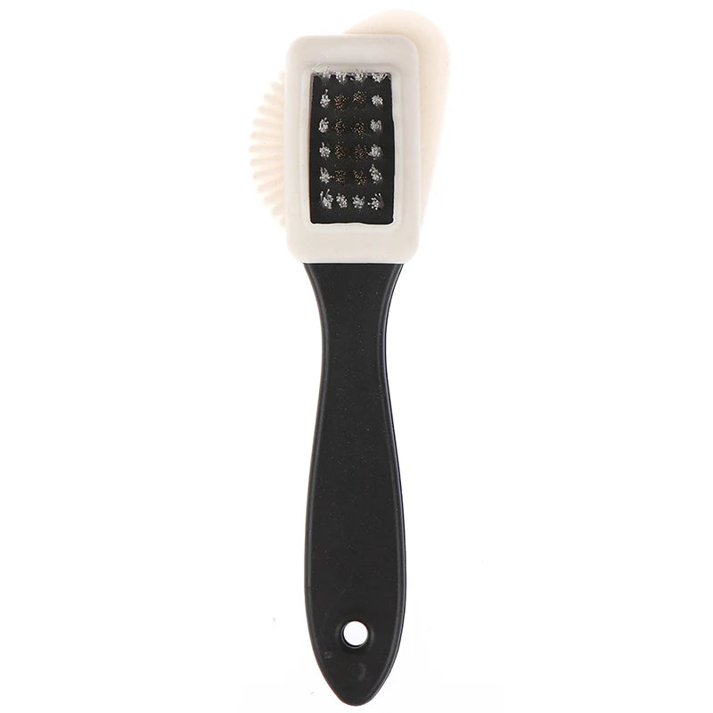 Leather Stain Cleaner Suede Shoe Brush 3 Side Cleaning Rubber Eraser