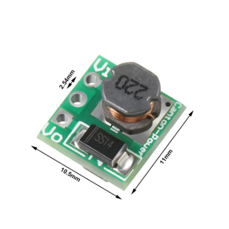 1.5V 1.8V 2.5V 3V 3.3V 3.7V 4.2V to 5V DC-DC boost conversion module Zpaxo