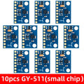 1PCS BAISHUN GY-511 LSM303DLHC Module E-Compass 3 Axis Accelerometer + 3 Axis Magnetometer Module Sensor for Arduino Zpaxo 10pcs GY-511