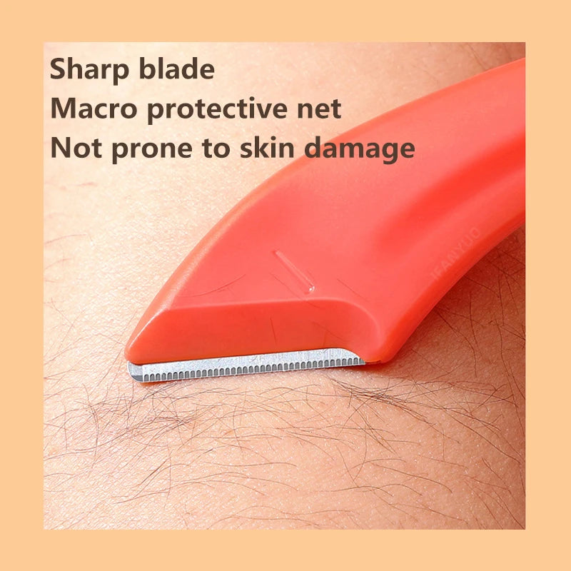 Eyebrow Razor Eyebrow Trimmer Scissor Beauty Products for Women Eyebrow Scissors with Comb Stainless Steel Beauty Makeup Tools Zpaxo