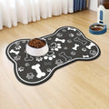 Pet Feeding Mat Non Slip Scratch Resistant Quick Drying Meal Suitable