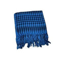 Plaid Tartan Keffiyeh Scarf – Unisex Neck Warmer Shawl