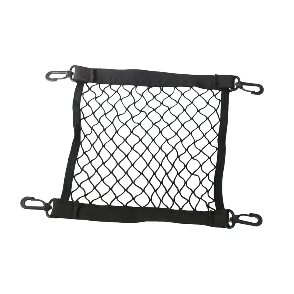 Road Bike Basket Cargo Net, Lightweight Portable Stretchable Netting for Motorcycle, Snowmobile Luggage Zpaxo