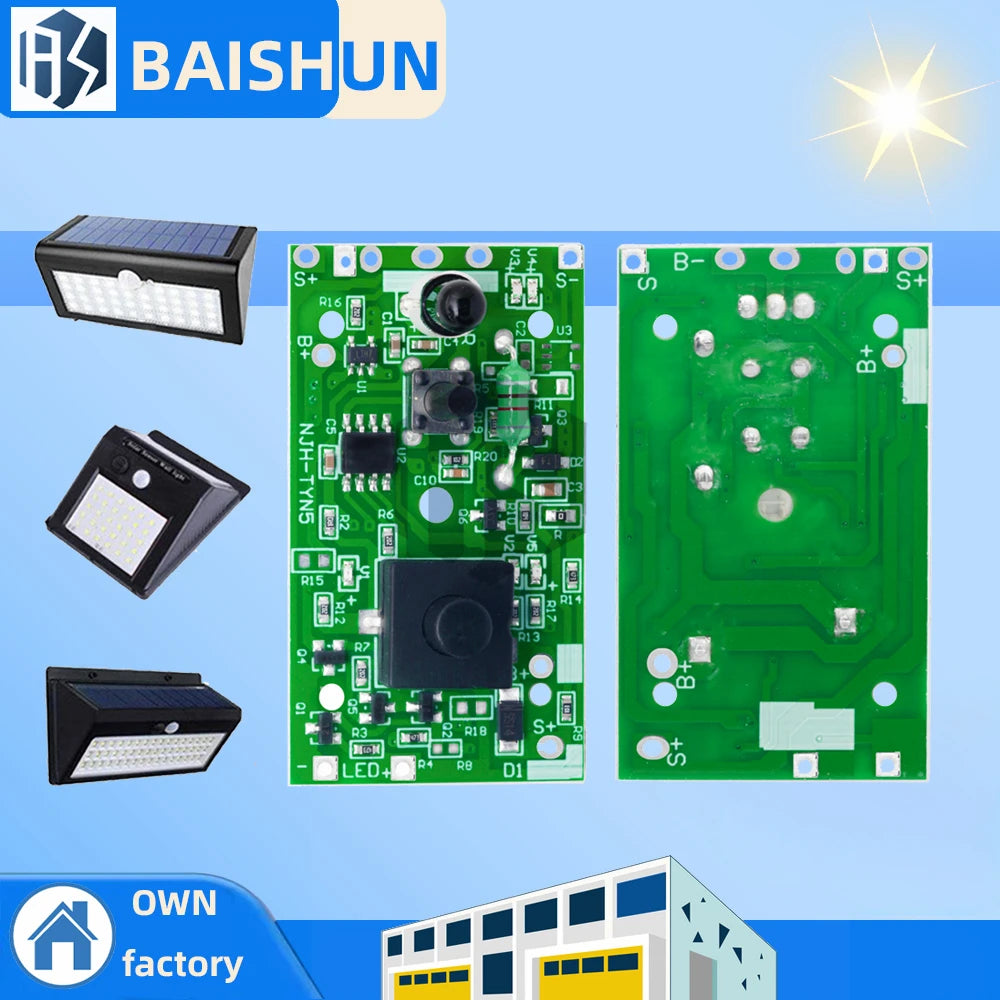 Solar Charge Controller Circuit Board Lithium Battery Charging Module Zpaxo 5pcs