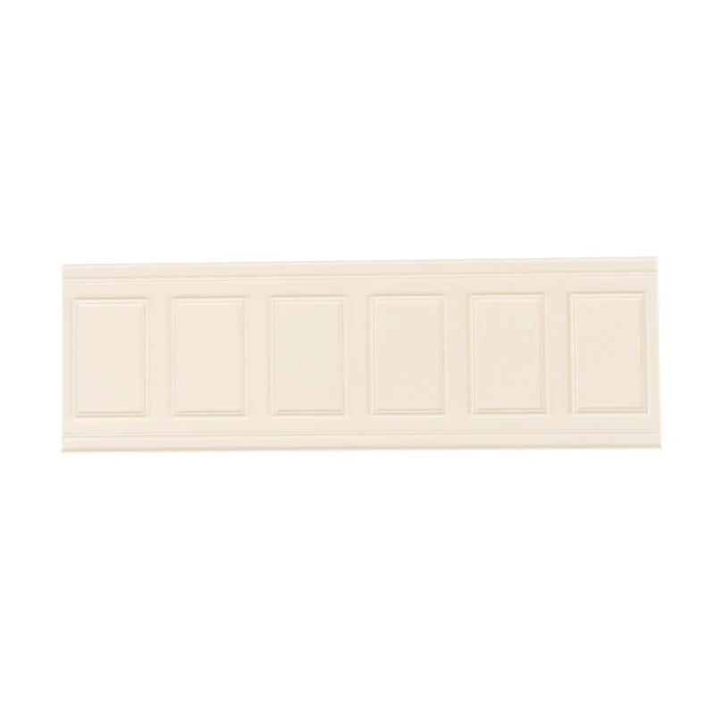 ▶1Pcs Resin Mini Wall Panel Model Is Great For 1:12 Miniature Dollhouse Decoration 25 * 8 * 0.3cm Zpaxo A1