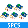 DIY 3 3V 5V Ceramic Piezo Vibration Sensor Module Analog Controller Zpaxo 5pcs