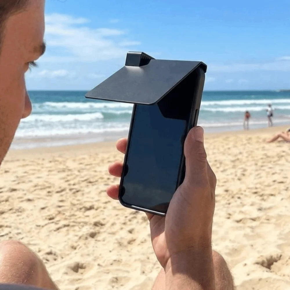 3D Printed Mobile Phone Sunshade Anti-UV Adjustable Angle Cellphone Zpaxo