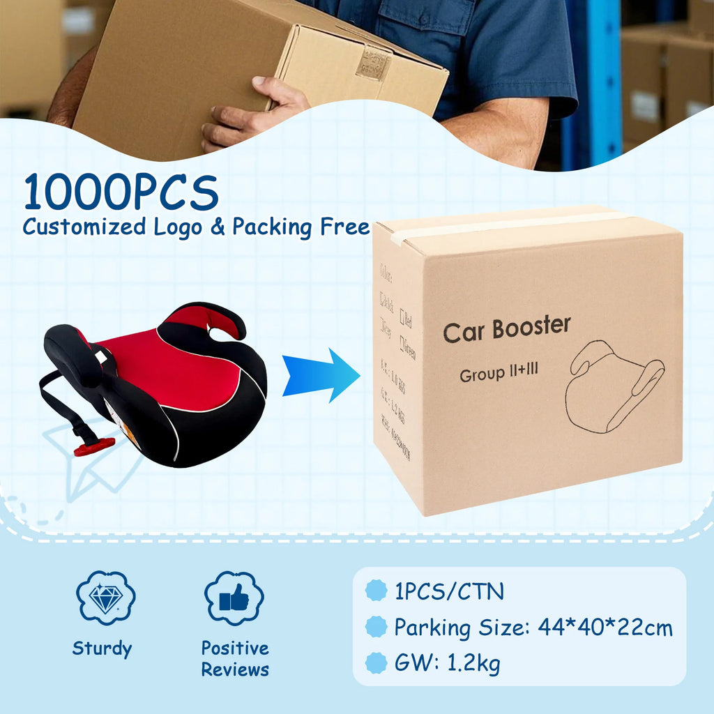Kids Adjustable Booster Seat Cushion | Car & Dining Ages 3–12