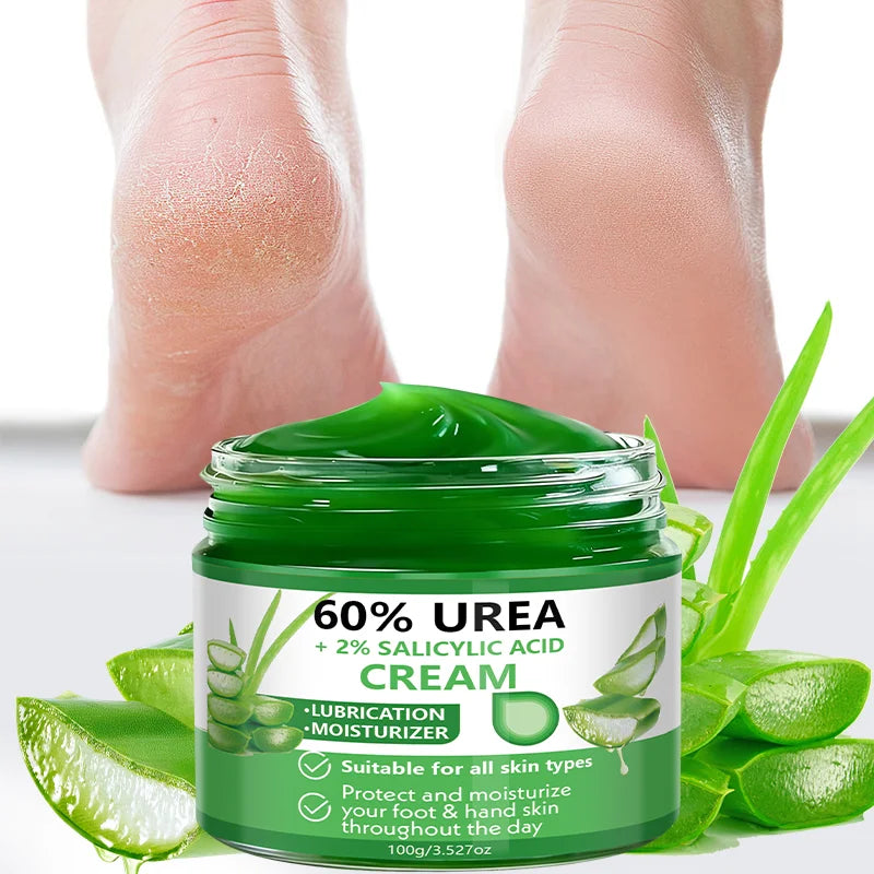 YUITIKUE 60% Urea Cream with Salicylic Acid – Dry Skin Relief Urea Foot Cream Zpaxo