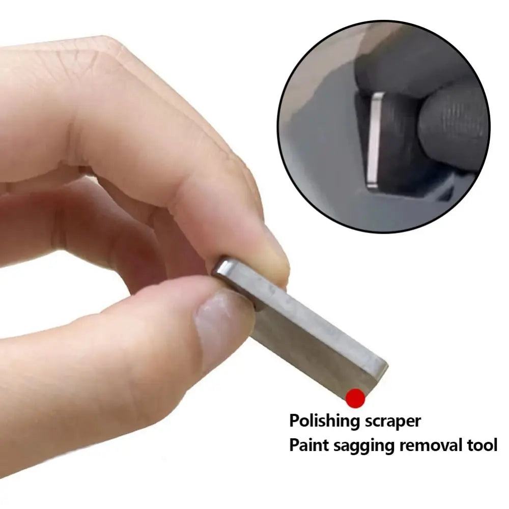 Professional Grade Spray Paint Remover Tool Super Hard Carbide Titanium Steel Carbide Scratch Remover Tool Auto Repair Tool Zpaxo
