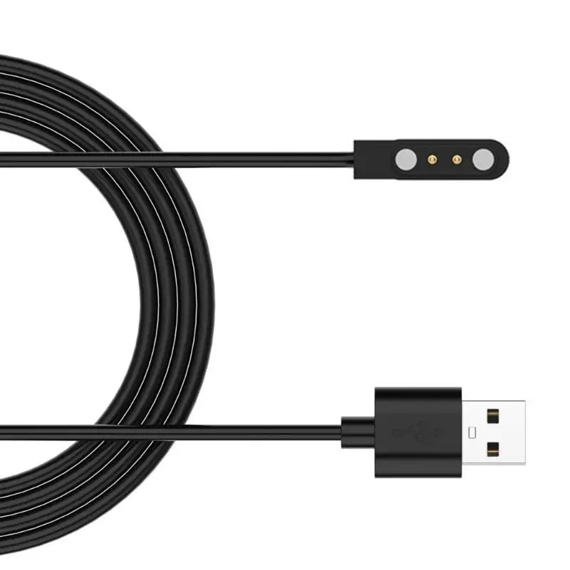 652F 2 Pin Smartwatch Dock USB Charging Cable for Kieslect Watch K10 K11 Zpaxo