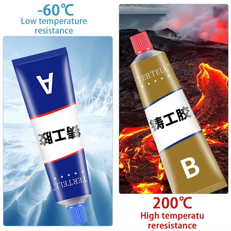 Multifunctional Metal Repair Glue Cast Iron Strength Temperature Cold