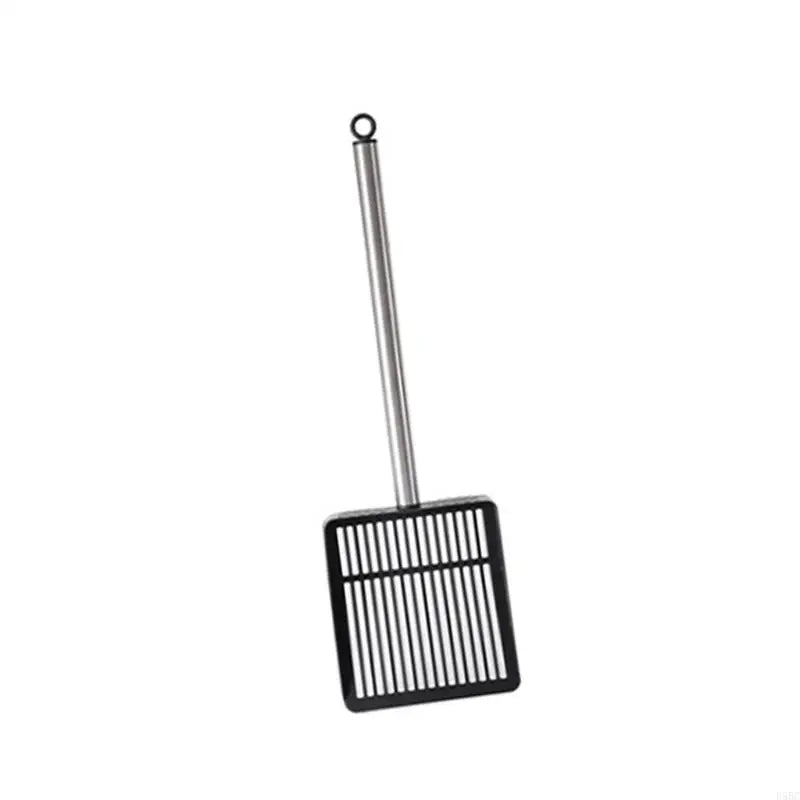Cats Litter Scoops Smooth Metal Sifter Hollow Deep Shovel Handle Poop