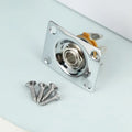 Square Metal Guitar Output Jack Plate – Socket Panel Replacement
