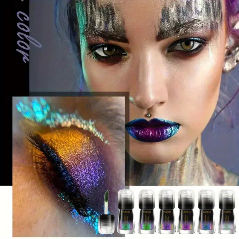 Chameleon Liquid Eyeshadow Pearl Burst Monochrome Metal