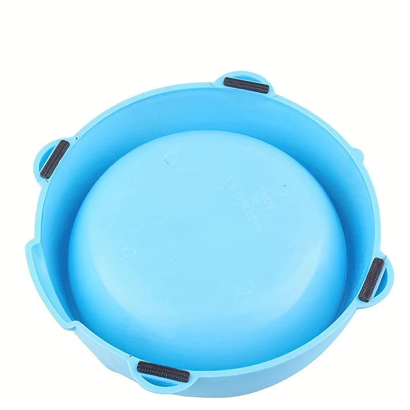 Candy Plastic Dog Bowls Multi-purpose Cute Pet Feeder Cat Water Bowl