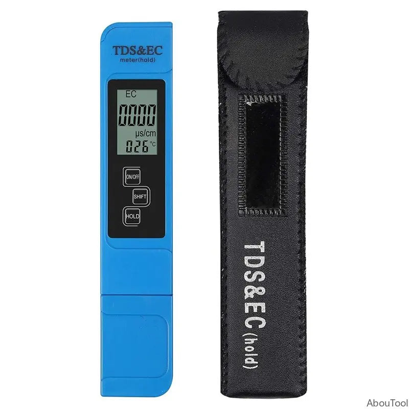 TDS EC Meter Digital Water Tester Range 0-9990 Purity Temperature Zpaxo