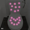 CMSelf-Adhesive Glow-in-the-dark Toilet Sticker Bathroom Lid