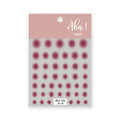 Colorful Transparent Gradient Nail Stickers Different Size Combinations Self-adhesive High Quality Nail Stickers Nail Art Deco Zpaxo 035-04
