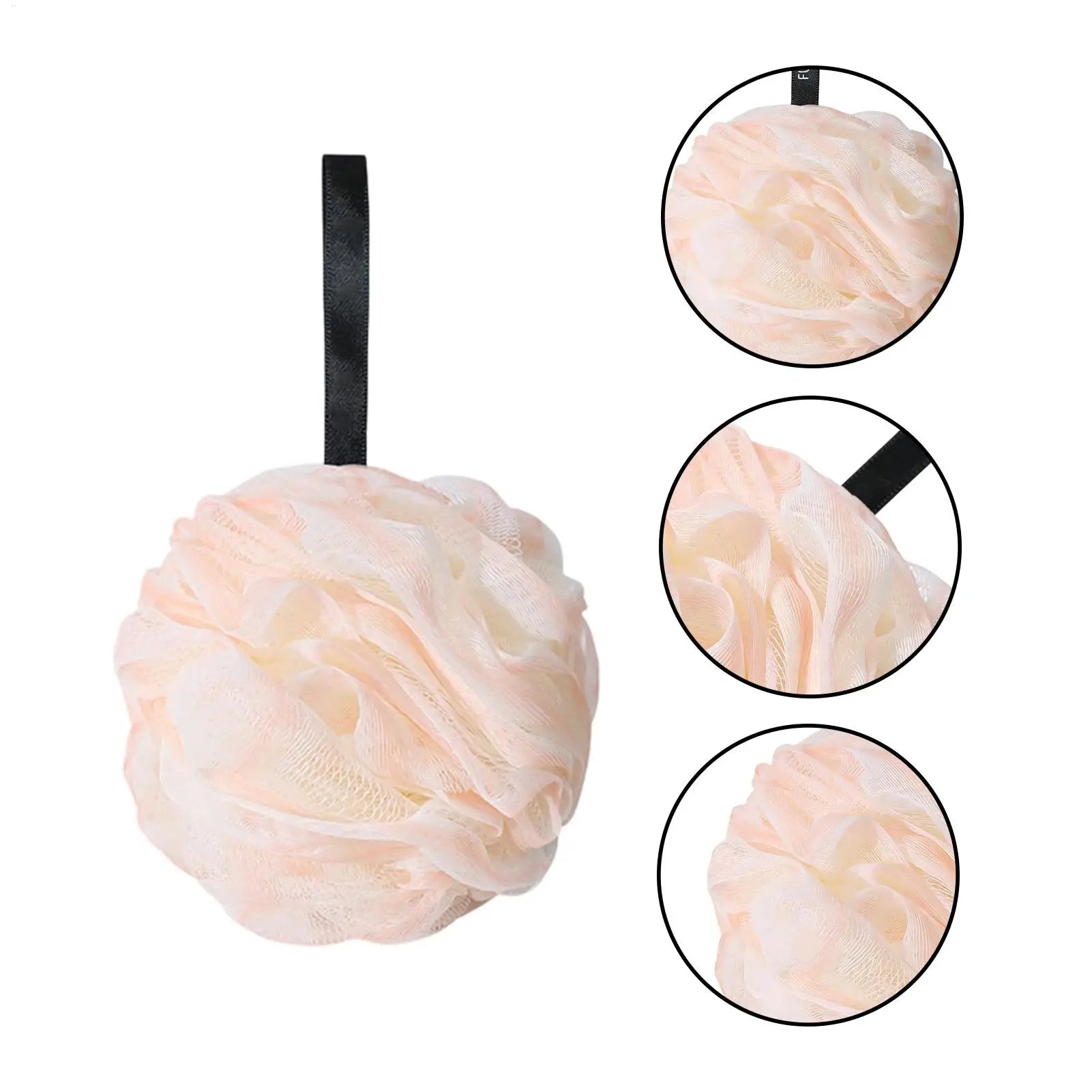 Loofah Mesh Bath Sponge – Rich Lather Shower Scrubber Loofah Bath Sponge Zpaxo