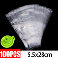 20 100 Juice Frozen Tube DIY Popsicle Mold Lollipop Bag Homemade Zpaxo 100 PCS