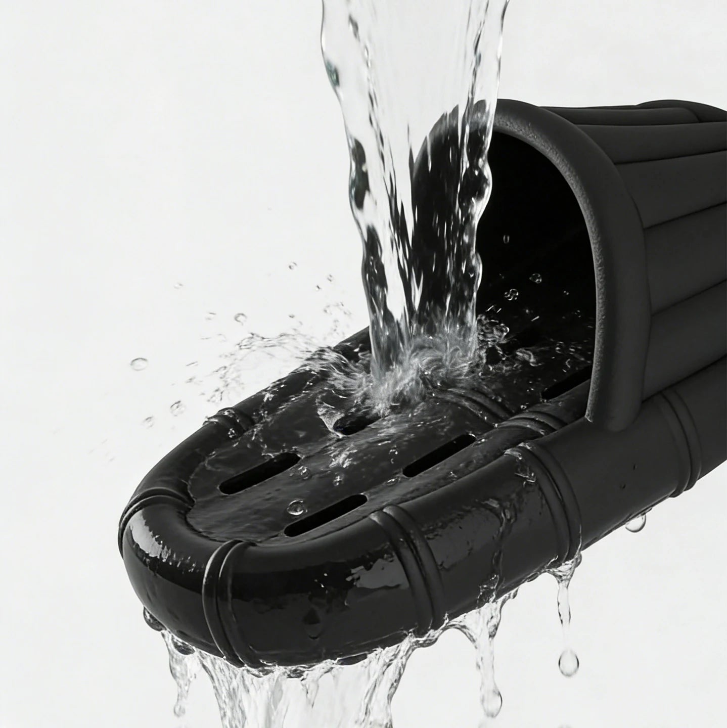 Men's Non-slip Bathroom Slippers Quick Drying Water Draining Shower