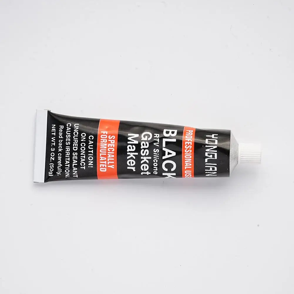 1Pcs RTV Silicone Gasket Maker Black Hi-Temp Sealant For Engines Automotive Sealant With Oil Resistance Car Accessories Zpaxo