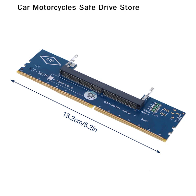 DDR3 DDR4 DDR5 Laptop Desktop Memory Adapter Card RAM Connector DIMM