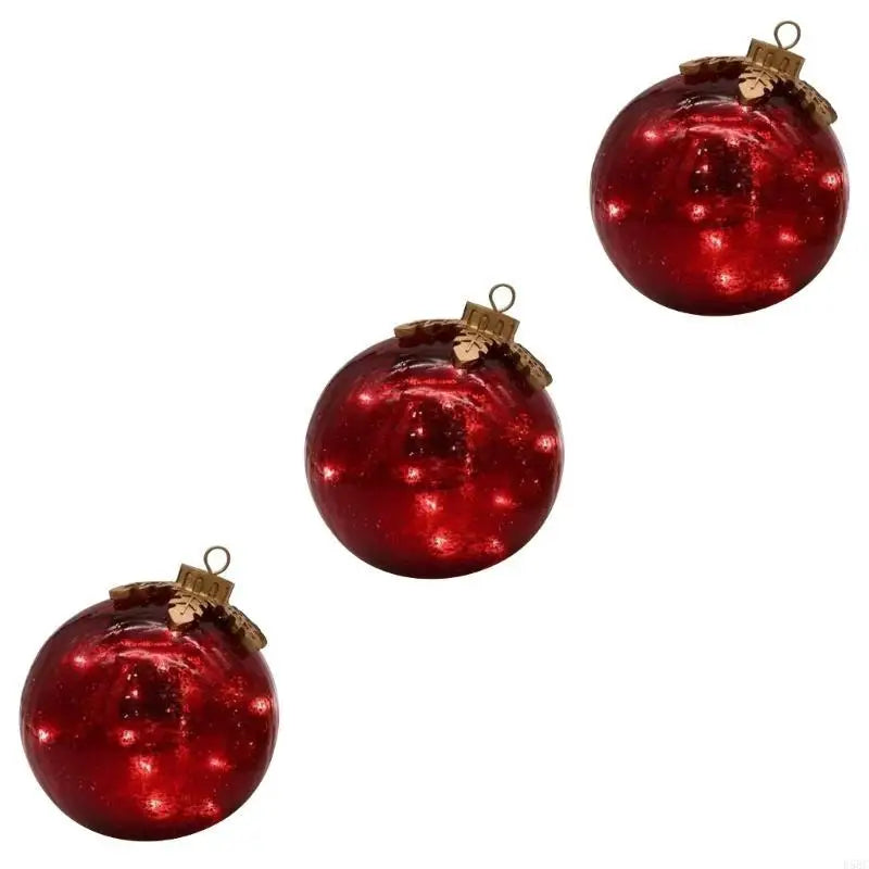 3 Christmas Display Items LED Lights Battery Operation