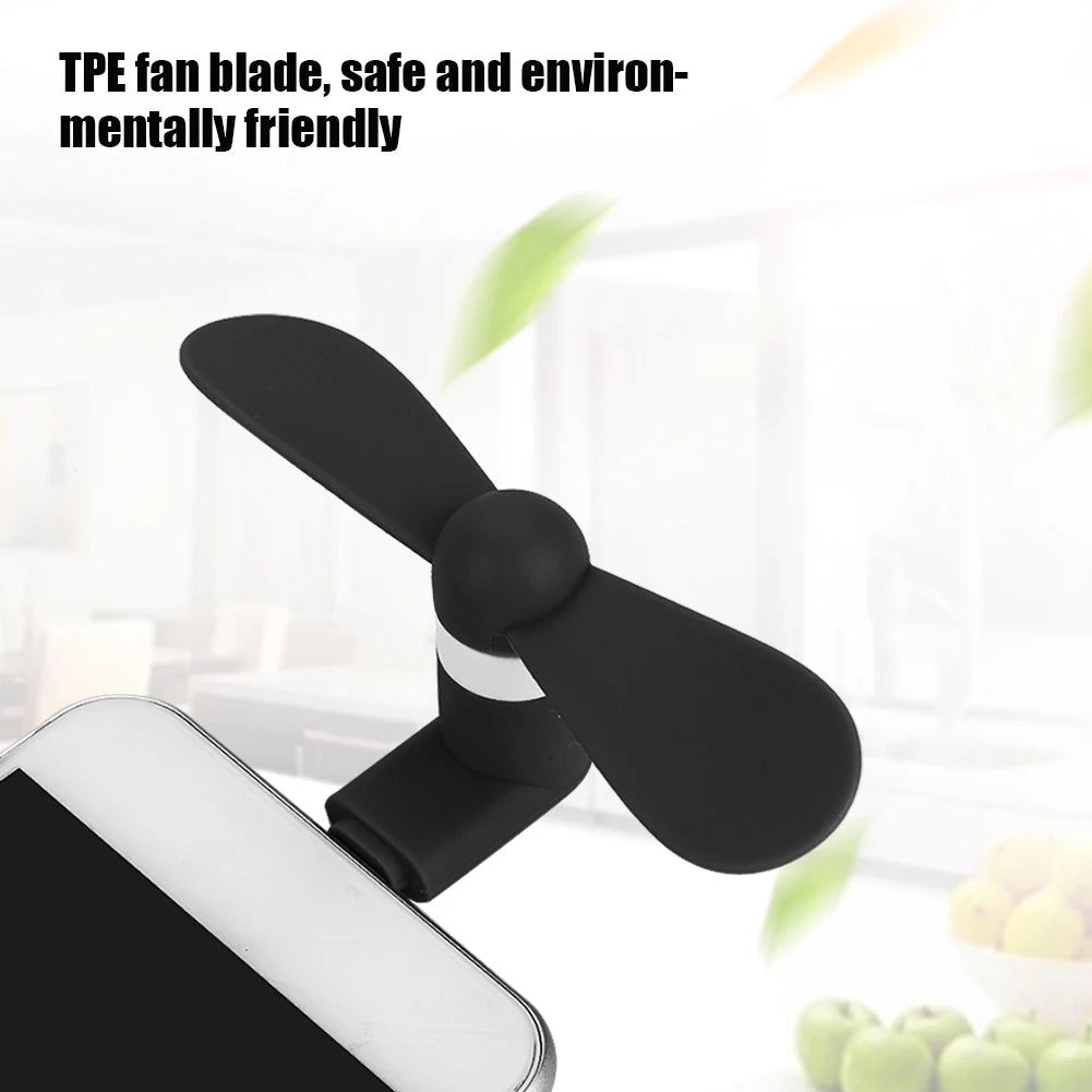 Portable Mini USB Fan Mini Portable Hand USB Small Fan Ultra quiet USB Fan For Android OTG Smartphones Zpaxo