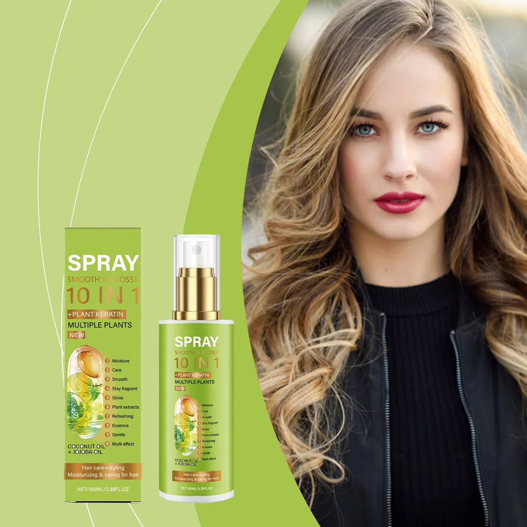 Plant Keratin Hair Spray – Moisturizing & Repair Essence 100ml Keratin Hair Spray Zpaxo