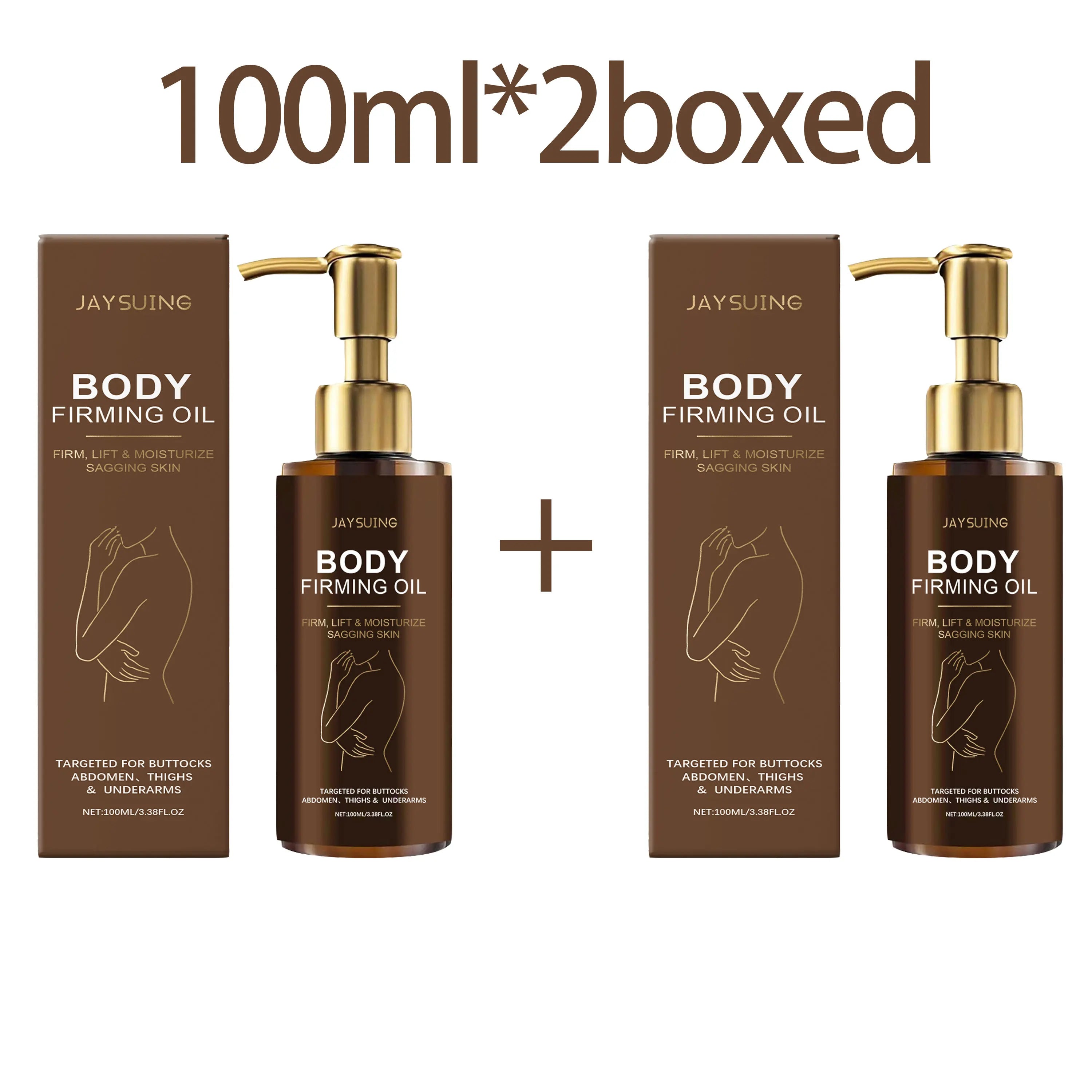 Moisturizing Anti Cellulite Firming Body Oil Sagging Skin Tightening Anti-Aging for Body Refreshing Hydrate Firming Body Oil Zpaxo 100ml X 2boxed