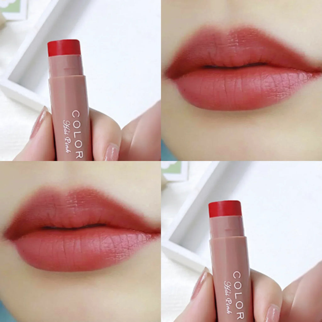Moisturizing Lipstick Lip Balm Waterproof Nourish Non-greasy Gloss