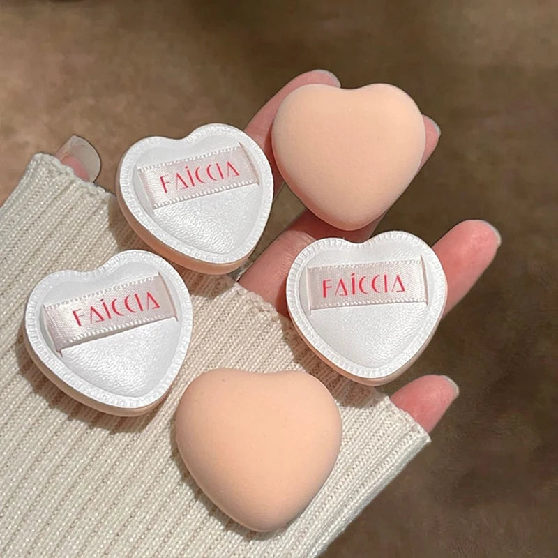 1 2 Love Mini Finger Puff Cotton Candy Air Cushion Sponge Blusher Zpaxo
