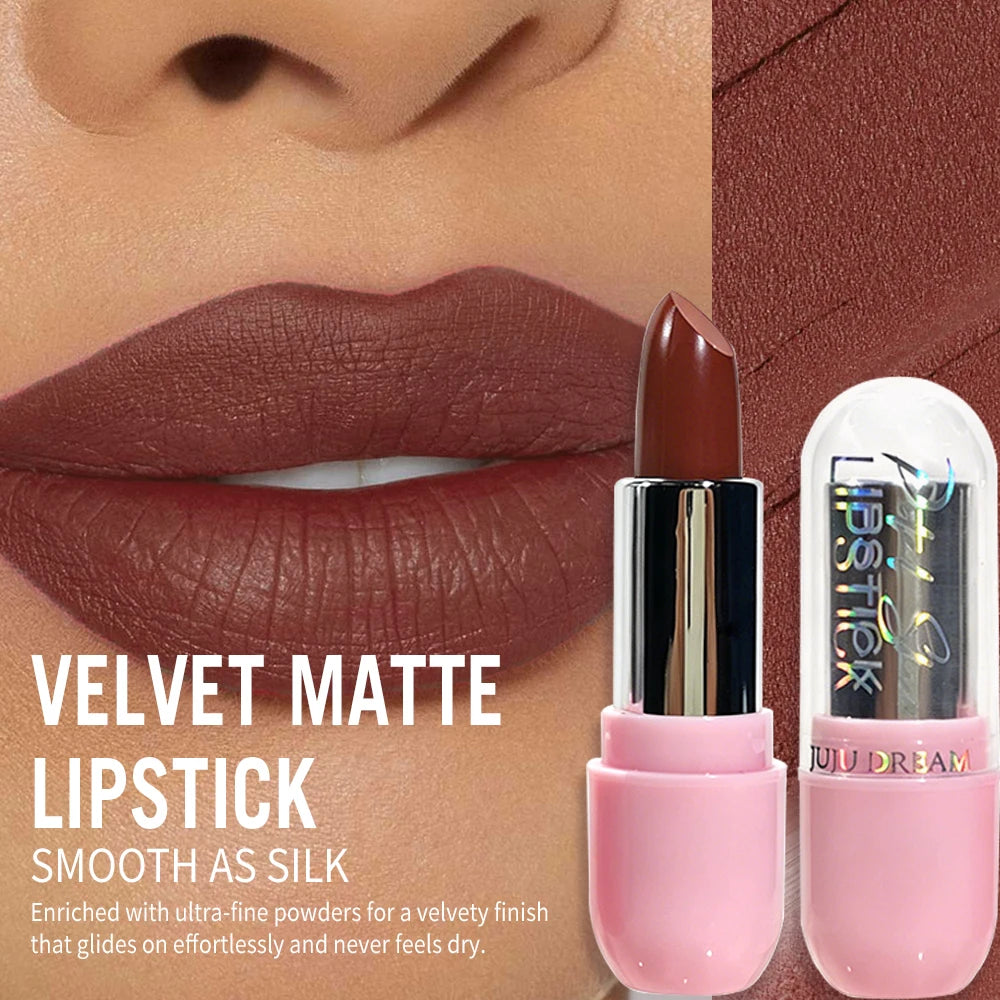 Pearlescent Lipstick for Every Skin, Soft & Hydrating, Long-Lasting Shine, Non-Stick, Elegant Gift Idea Zpaxo