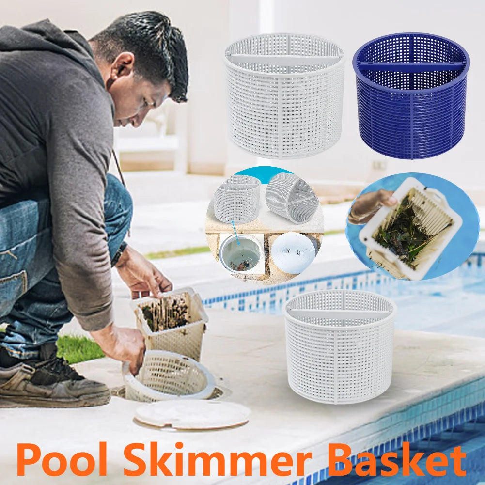 Pool Skimmer Basket Replacement For Hayward SPX1082 B-152 Above Ground Pool Skimmer Basket Handle Swimming Pool Cleaning Tool Zpaxo
