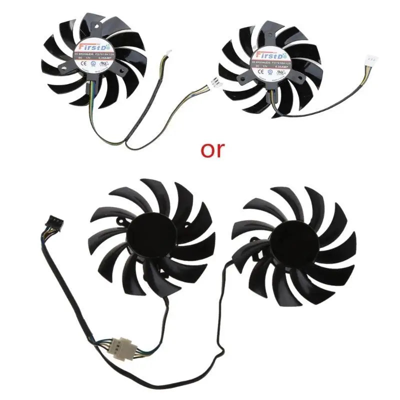 652F Cooler Fan Video Card Cooling Galax for MSI 6930 7850 Server Cooling Fan Zpaxo