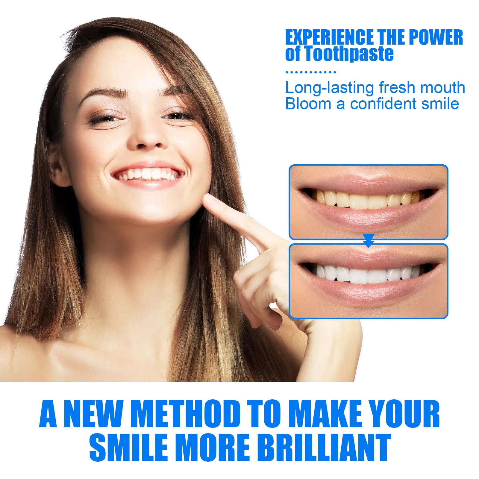 Eelhoe Fruity Whitening Toothpaste – Stain Removal & Fresh Breath Whitening Toothpaste Zpaxo