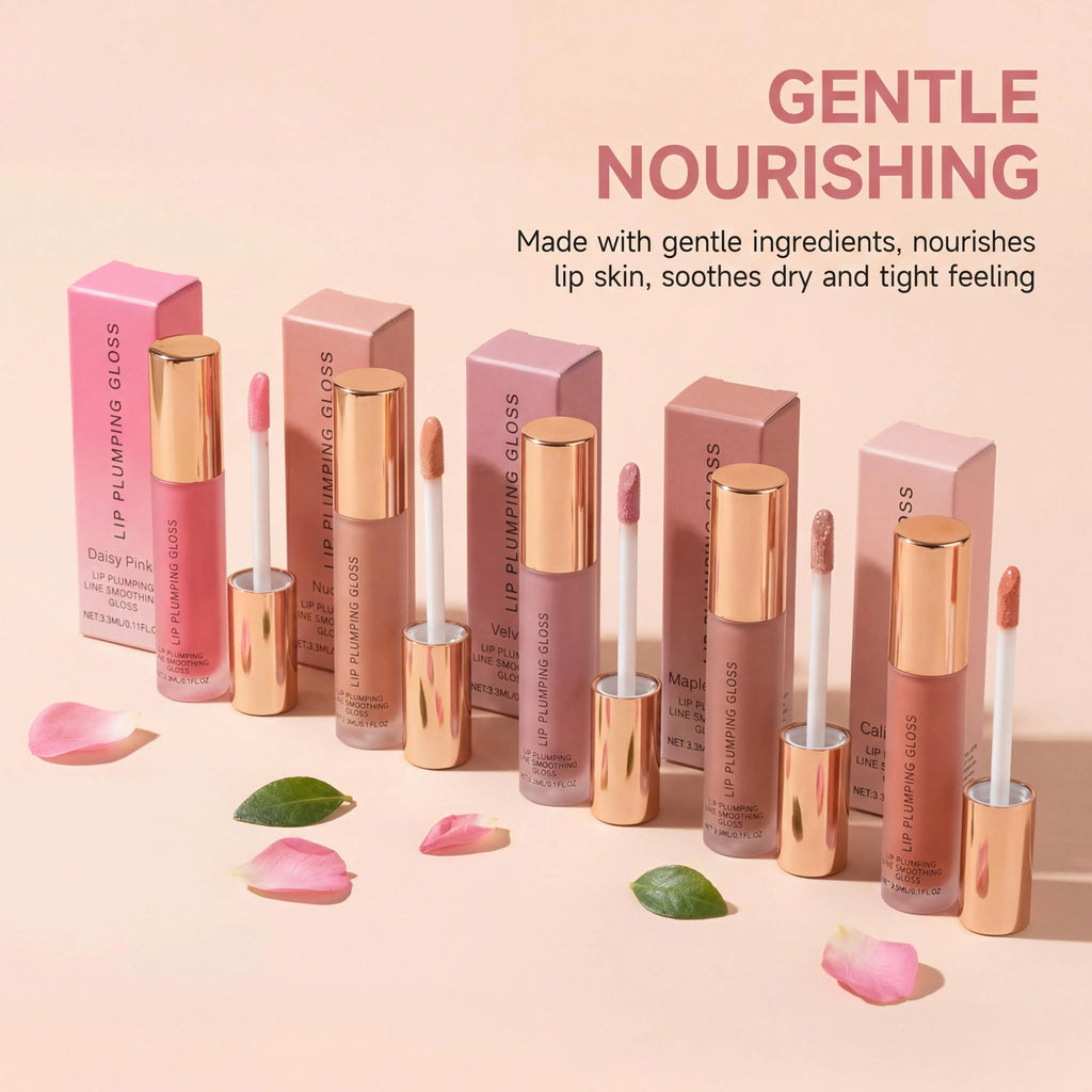 Water Light Lip Gloss – Hydrating Plumping Gloss Multi-Color Lip Plumping Gloss Zpaxo