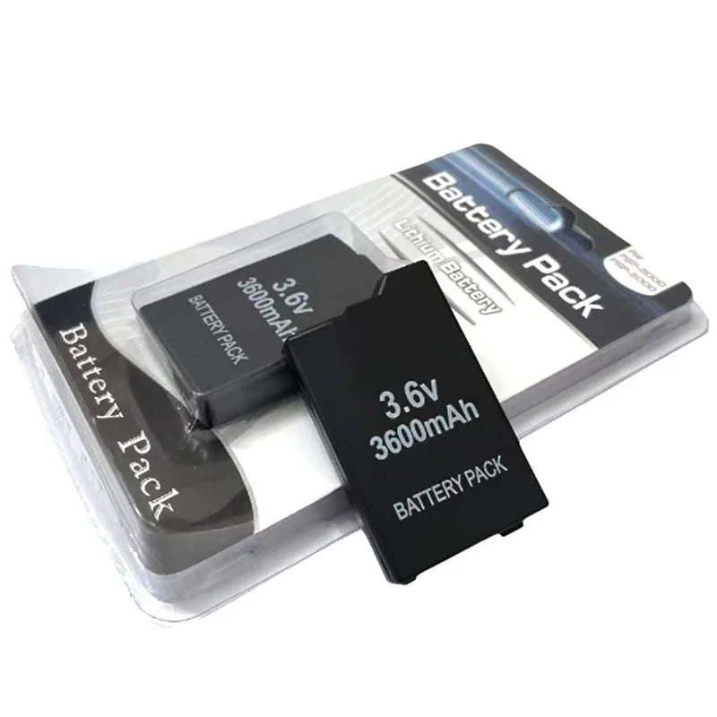 3.6V 3600mAh Built-in Battery for Sony PS Lite PSP 2th PSP-2000 PSP-3000 PSP-3004 Gaming Consoles Rechargeable Host Batteries Zpaxo