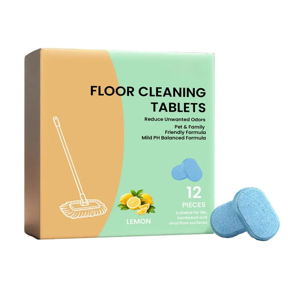 Floor Cleaning Tablets Concentrated Hardwood Tile PVC Cleaner