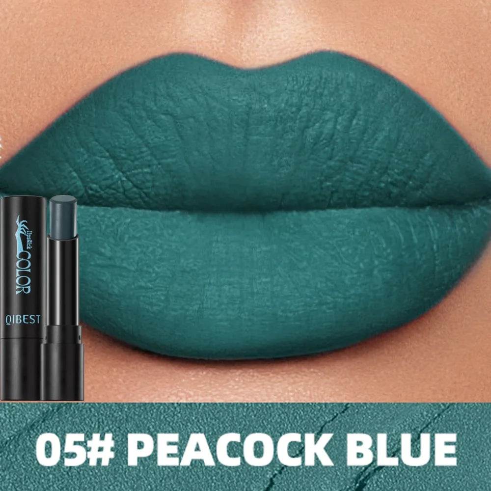 8 Colors Gothic Matte Lipstick Non Stick Vampire Velvet Lip Cream Zpaxo 05